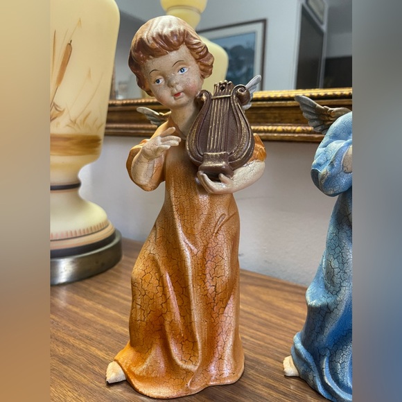 Unique angels statues playing , musical instruments - Picture 6 of 16